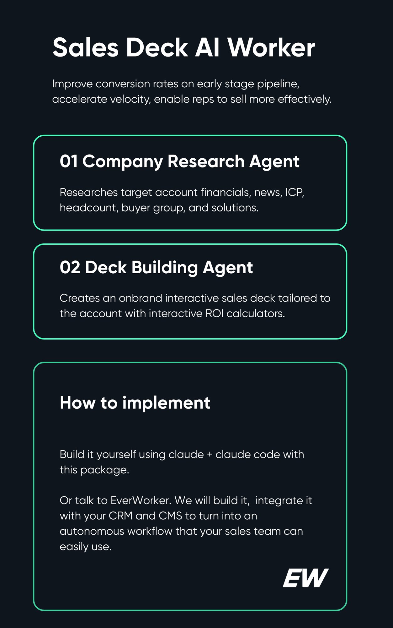 Sales Deck AI Worker