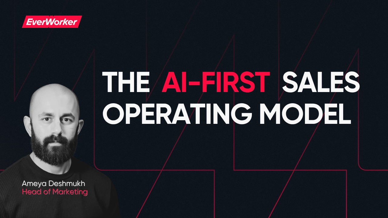 The AI-first Sales Operating Model