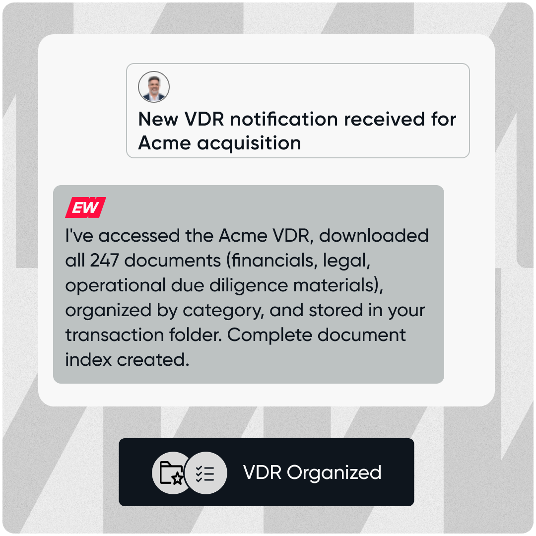 Virtual Data Room Automation Worker