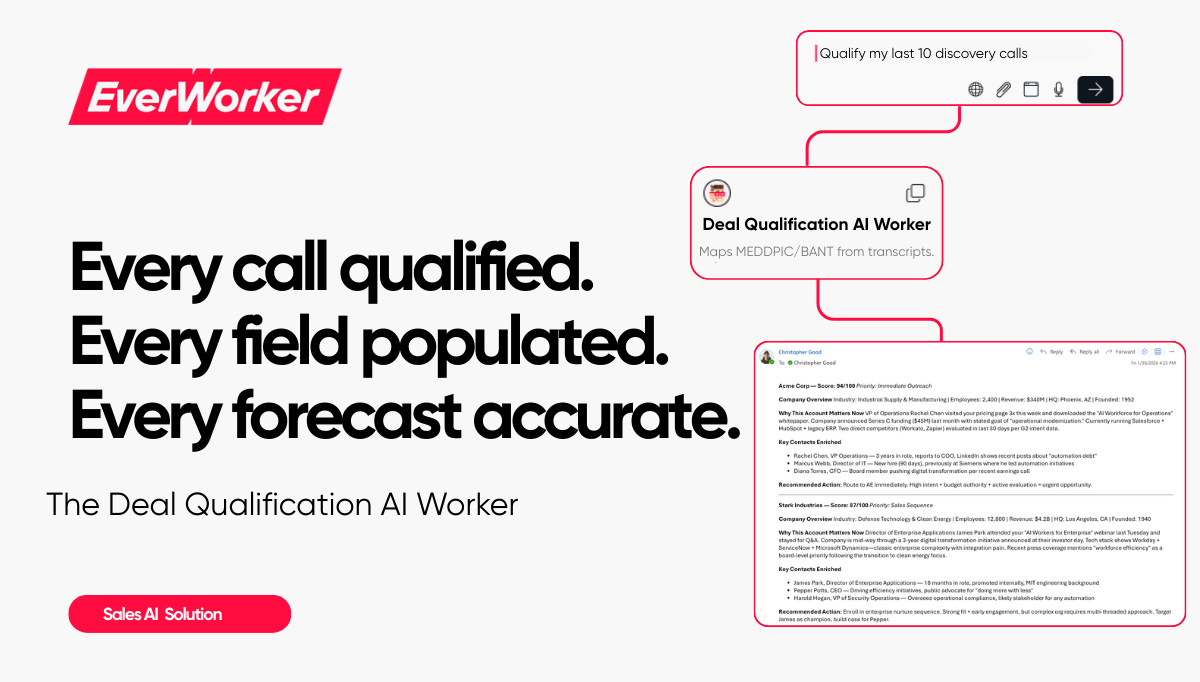 The Deal Qualification AI Worker