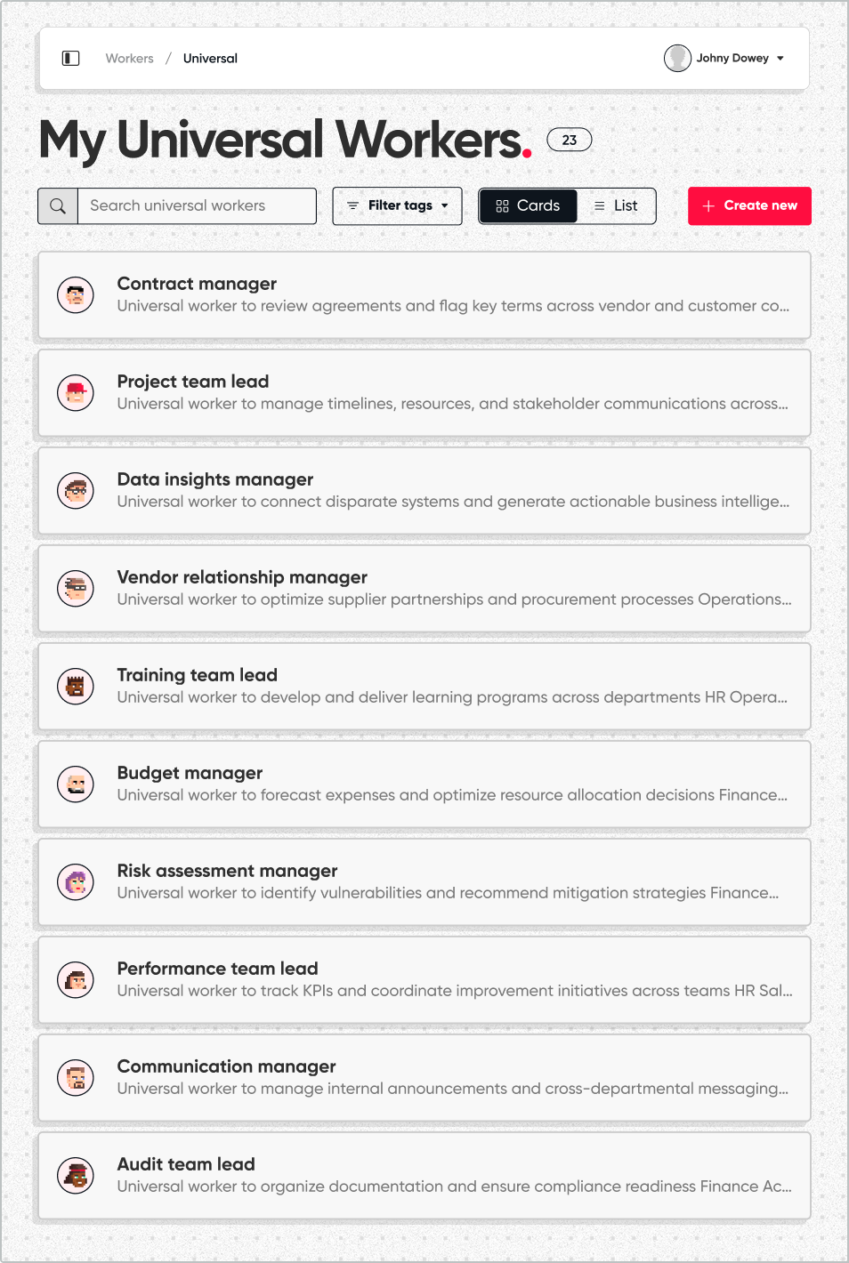 Universal Workers Feature Page Universal Workers Feature Page